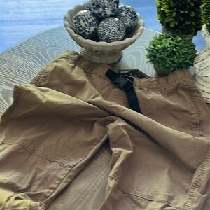 Men’s Brooklyn Cloth Tan  Elastic Waist Jogger Pants Size Medium